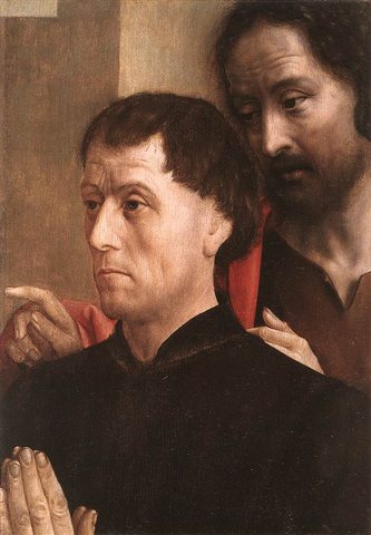 Portait Of A Donor With St John The Baptist