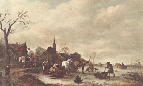 Isaack van Winter Landscape