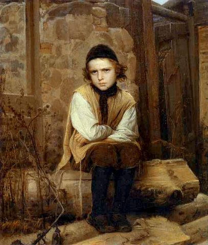 Kramskoi Insulted Jewish Boy