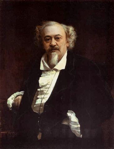 Kramskoi Portrait of the Actor Vasily Samoilov