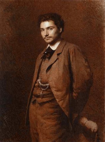 Kramskoi Portrait of the Artist Feodor Vasilyev