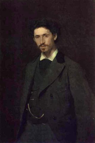 Kramskoi Portrait of the Artist Ilya Repin