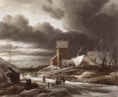 Jacob Isaackszon van Winter Landscape