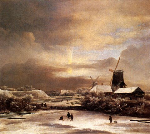 Jacob Issaksz Van Winter Landscape