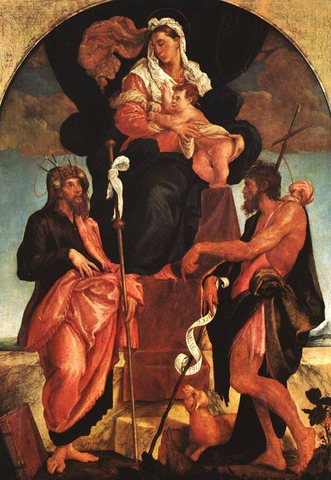 BASSANO Jacopo Madonna And Child With Saints