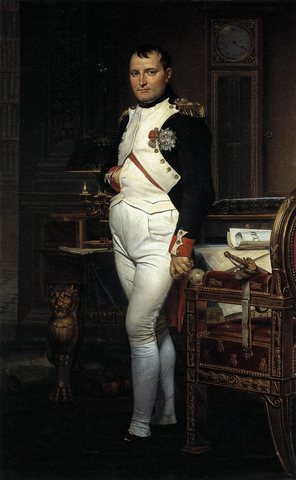 Jacques Louis Napoleon in his Study