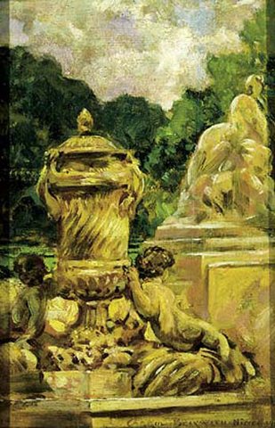 Jardin de la Fontaine Aa Nimes France