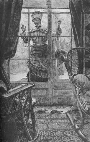 Femme a la fenetre