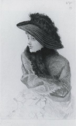 James Jaques Joseph Portrait of M
