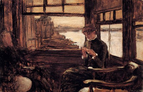 James Study For The Prodigal Son In Modern Life The Depature