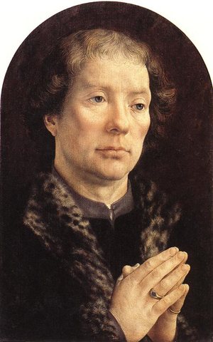 GOSSAERT Jan Diptych of Jean Carondelet left wing