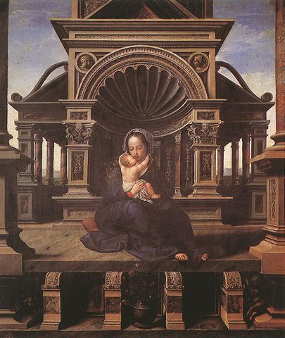 GOSSAERT Jan Virgin of Louvain