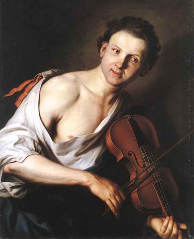 Young Man With A Violin