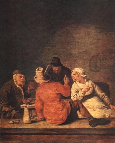 Peasants In The Tavern