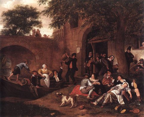 Leaving The Tavern