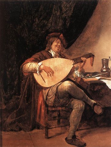 Self Portrait As A Lutenist