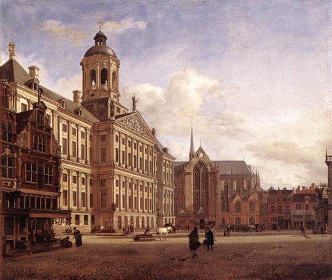 The New Town Hall In Amsterdam