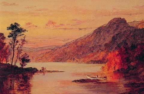 Lake Scene Catskill Mountains
