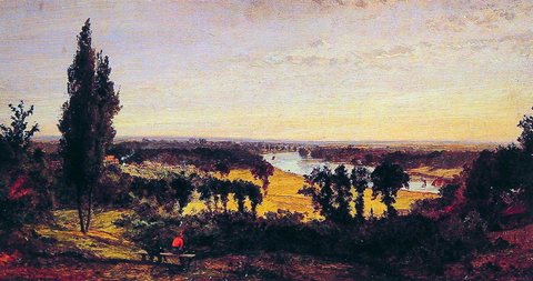 Richmond Hill and the Thames London