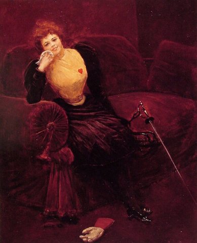 Une escrimeuse woman fencer