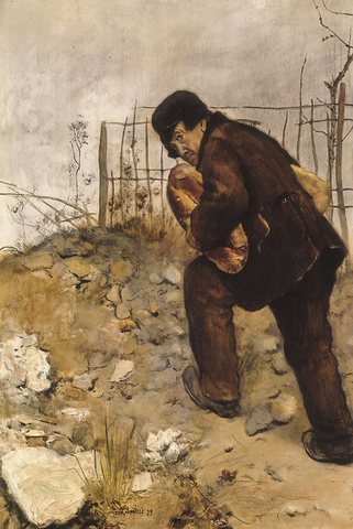 Lhomme aux deux pains