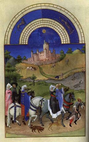 Les Tres Riches Heures Du Duc De Berry Aout