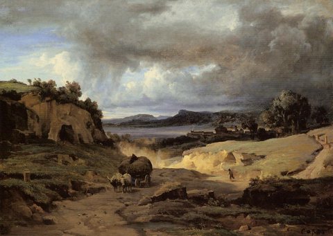 The Roman Campagna aka La Cervara