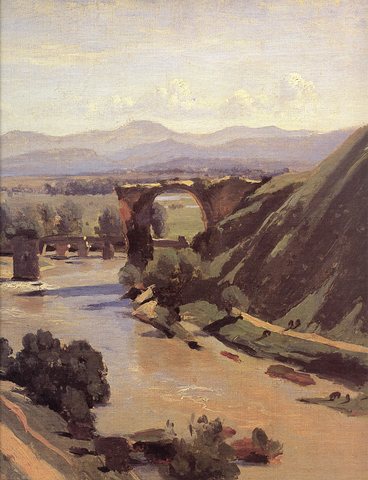The Augustan Bridge at Narni detail