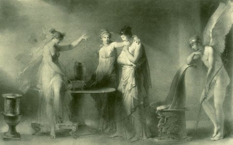 psyche and her two sisters