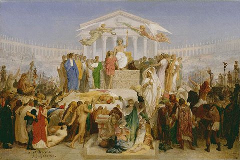 Jean Leon Study Age of Augustus Birth of Christ