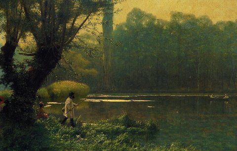 Jean Leon Summer Afternoon on a Lake