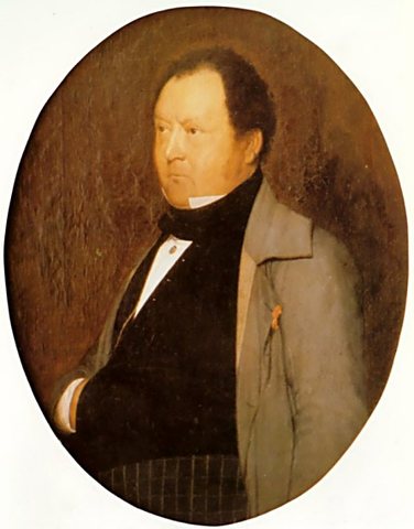 Portrait of M Leblond