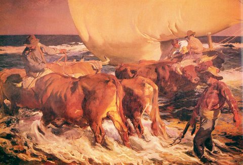 Sorolla Joaquin Sol De La Tarde
