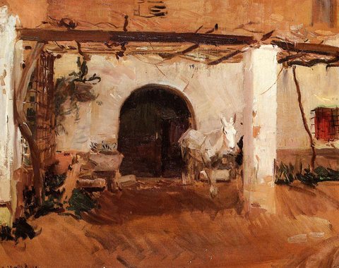 Sorolla y Bastida Joaquin Casa de Huerta Valencia study