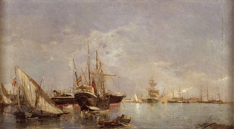 Sorolla y Bastida Joaquin Puerto de Valencia