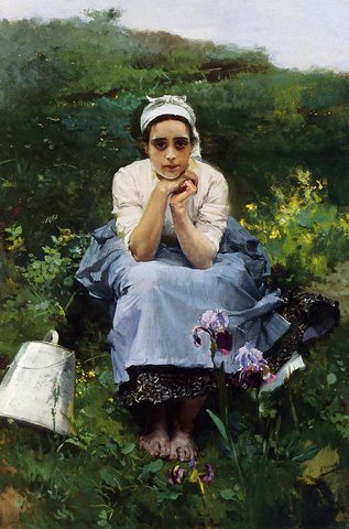 Sorolla y Bastida Joaquin The Milkmaid