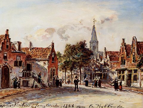 Rue De Village Hollande