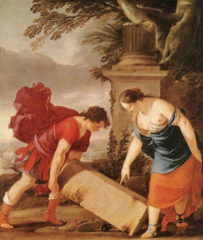 LA HIRE Laurent de Theseus And Aethra