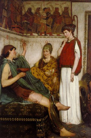 Alma Tadema Sir Lawrence The Soldier Of Marathon