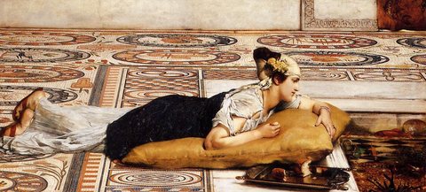 Alma Tadema Water Pets