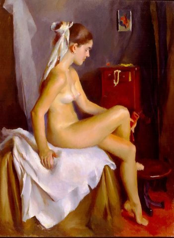 Minifie Mary After The Bath