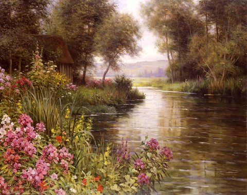 Fleur au bord de la riviere