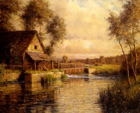 Old mill in normandy