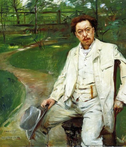 Cointh Lovis Portrait of the Pianist Conrad Ansorge