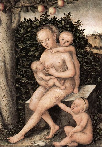 CRANACH Lucas the Elder Charity