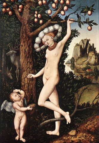 CRANACH Lucas the Elder Cupid Complaining To Venus