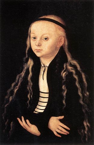 CRANACH Lucas the Elder Portrait Of A Young Girl