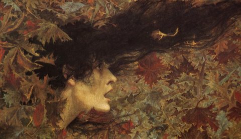 Levy Dhurmer Lucian Autumn Wind