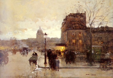 Boulevard Henri IV Crepuscule