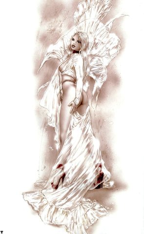 luis royo white and red